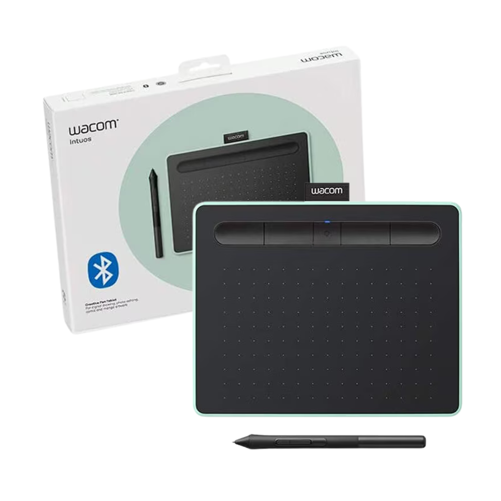 TABLETA DIGITALIZADORA WACOM INTUOS PISTACHE / BLUETOOTH /KSO-B456/LAPIZ