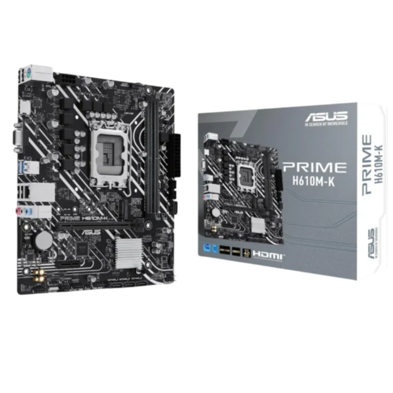 PLACA MADRE ASUS PRIME H610M-K / 14VA GEN./ LGA1700/ DDR5