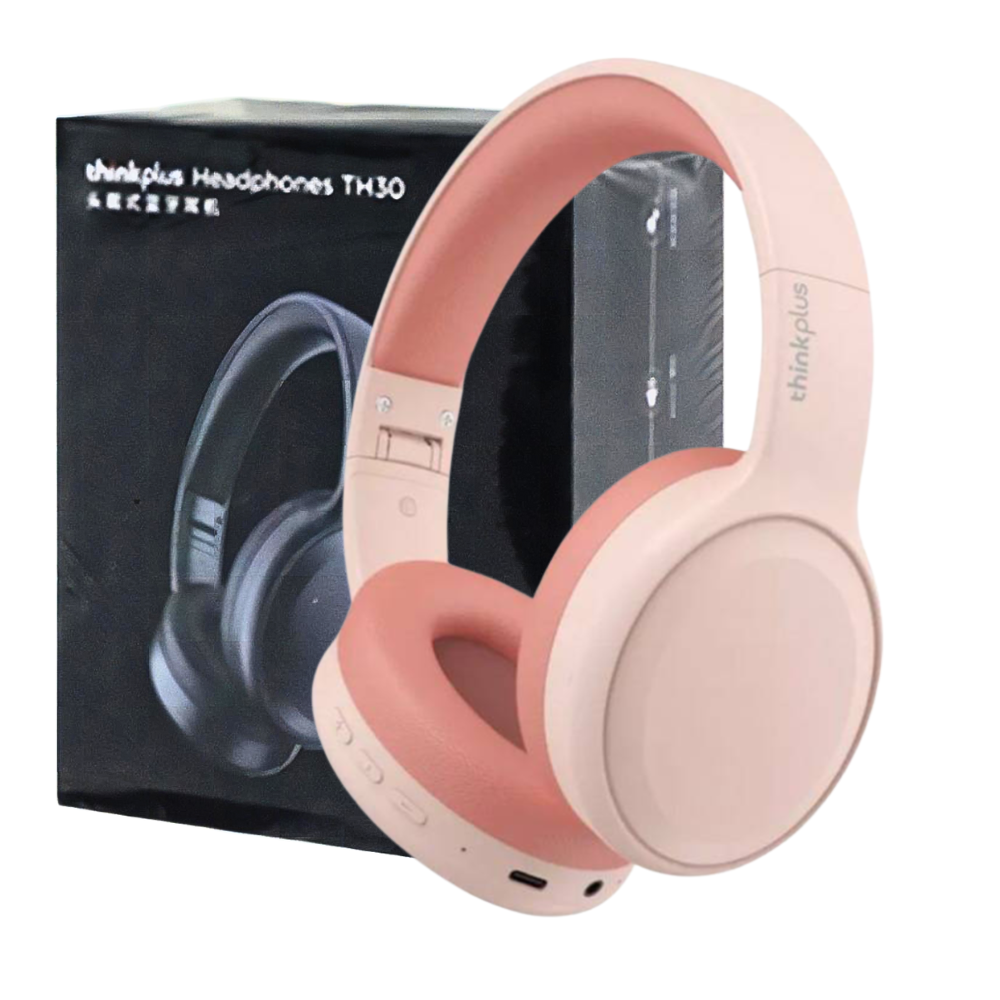 AUDIFONO INALAMBRICO BLUETOOTH LENOVO THIKPLUS TH30 ROSADO