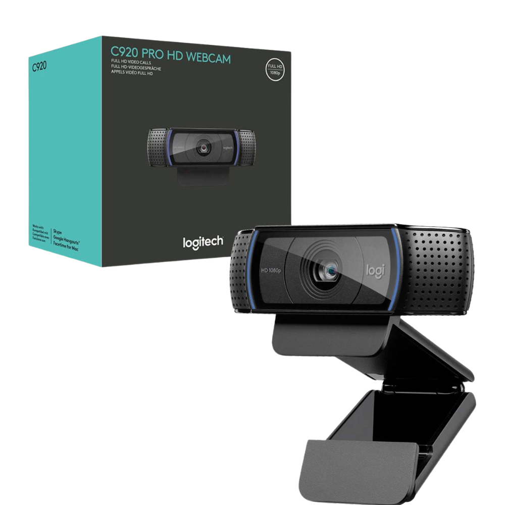 CAMARA WEB LOGITECH C920 PRO / 1080P (30FPS) FHD / AUTOFOCUS / BLACK