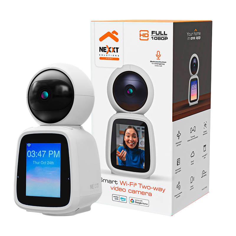 CAMARA DE SEGURIDAD NEXXT / CON PANTALLA / FHD / NHC-IP20 / WHITE