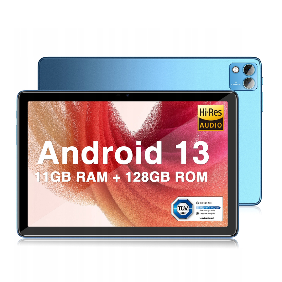 TABLET DOOGEE T10S / 11″ IPS FHD / 6GB RAM / 128GB ROM / 6600MAH / BLUE / 4GLTE CHIP