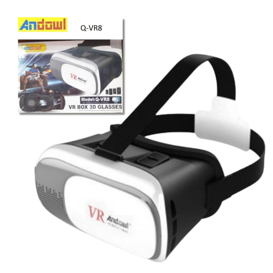 GAFAS DE REALIDAD VIRTUAL ANDOWL / Q-VR8 / SMARTPHONE VR BOX / WHITE