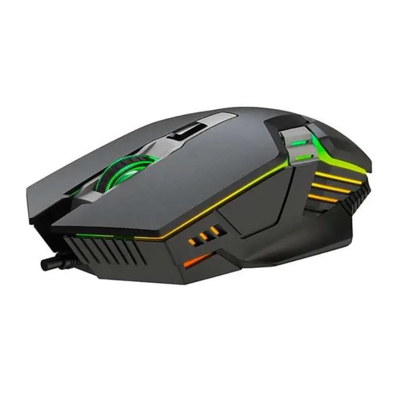 MOUSE XTRIKE-ME ALAMBRICO / GM-110 / RGB / 4 BOTONES / 3600 DPI / BLACK - Imagen 3