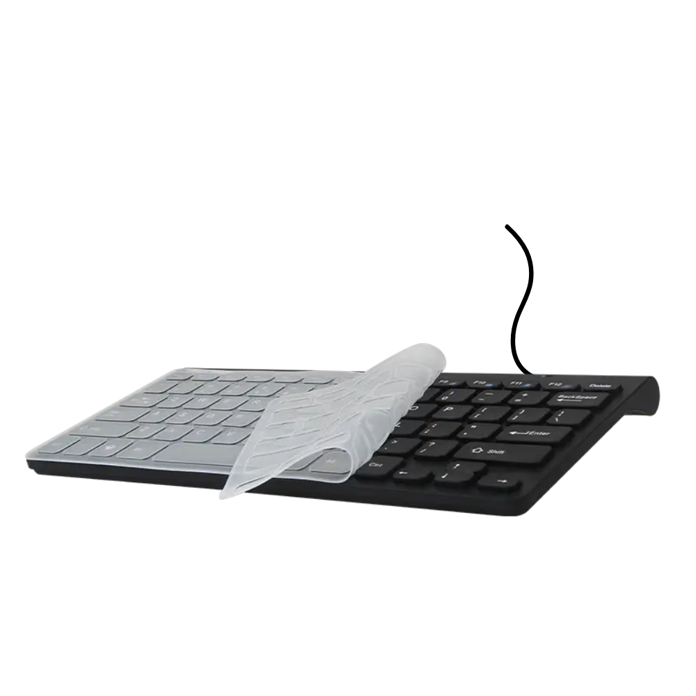 TECLADO ALAMBRICO MEETION MT-K4000 / FORMATO MINI / USB / BLACK - Imagen 2