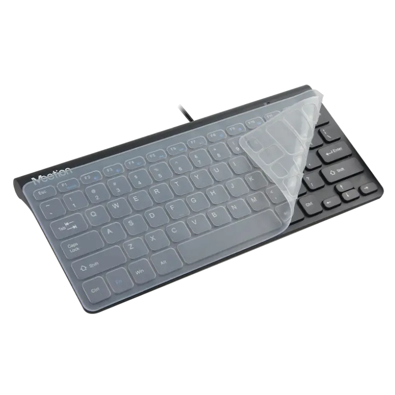 TECLADO ALAMBRICO MEETION MT-K4000 / FORMATO MINI / USB / BLACK - Imagen 3