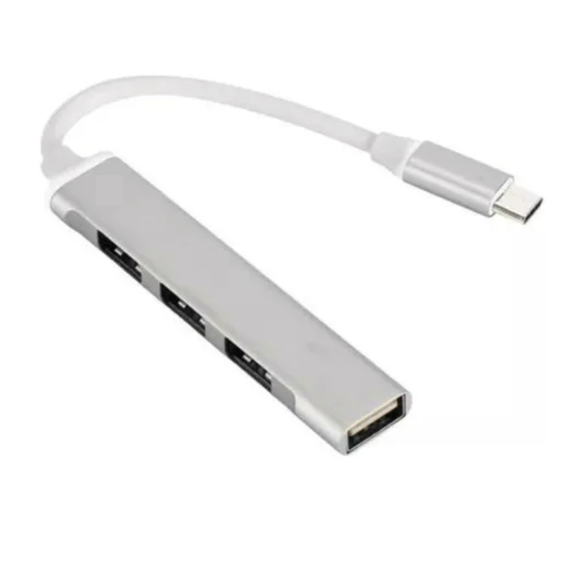 HUB TIPO C A 4 PUERTOS USB 3.0 / C-809 / GENERICO - Imagen 3