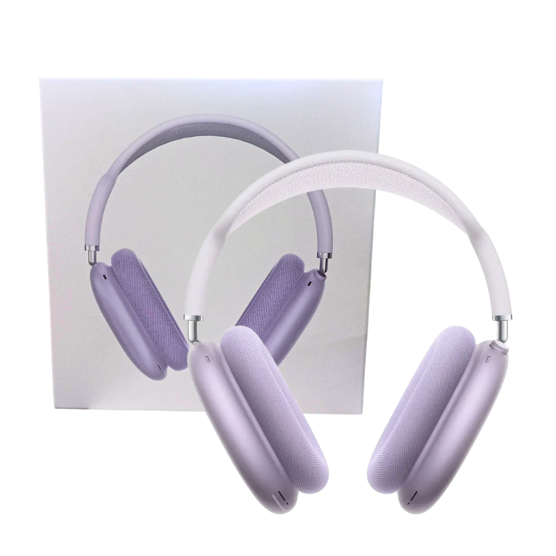 AUDIFONOS AIRPODS MAX / ALMOHADILLAS MAGNETICAS / CASE PROTECTOR / CANCELACION DE RUIDO / REPLICA PREMIUM / LILA