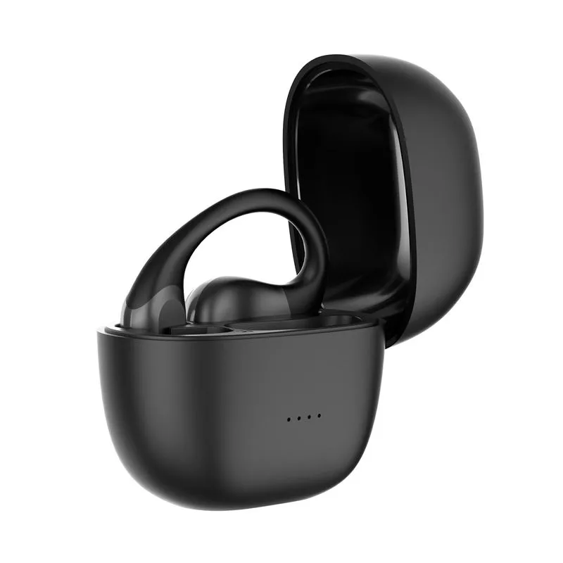 AUDIFONOS CONDUCCION OSEA BLUETOOTH MICCELL / VQ-BH28 / BT5.3 / 10 HORAS / BLACK - Imagen 2