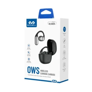 AUDIFONOS CONDUCCION OSEA BLUETOOTH MICCELL / VQ-BH28 / BT5.3 / 10 HORAS / BLACK