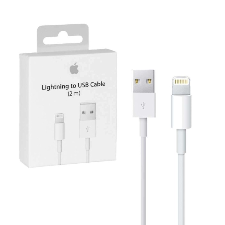 CABLE USB A - LIGHTINING / 2M / WHITE