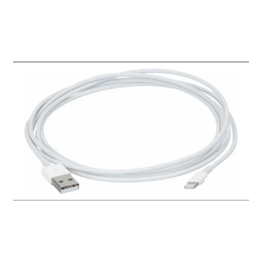 CABLE USB A - LIGHTINING / 2M / WHITE - Imagen 2