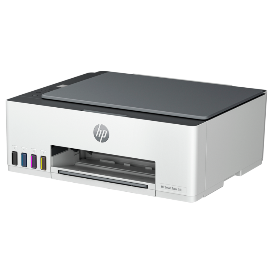 IMPRESORA HP 580 SMART TANK MFP CON SISTEMA DE TINTA CONTINUA MULTIFUNCION IMPRESION/ COPIA / SCANER/ WIFI 12PPM/5PPMC PANT 1.2 PUL BLANCA - Imagen 2