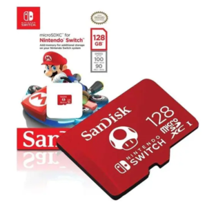 MICRO SD SANDISK 128GB 100MB NINTENDO SWITCH