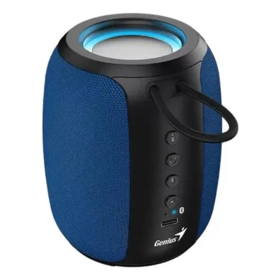 Parlante Bluetooth Genius SP-915BT / 5W RMS / LED-RGB / Micrófono incorporado / USB-C, Bat.1200mAh (Hasta 6H reproducción)/ BLUE - Imagen 4