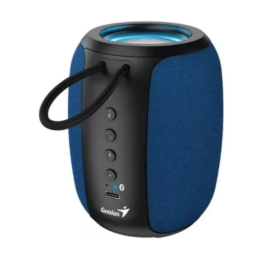 Parlante Bluetooth Genius SP-915BT / 5W RMS / LED-RGB / Micrófono incorporado / USB-C, Bat.1200mAh (Hasta 6H reproducción)/ BLUE - Imagen 5