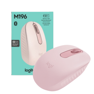 MOUSE LOGITECH M196 BLUETOOTH PILA AA 12M ROSADO