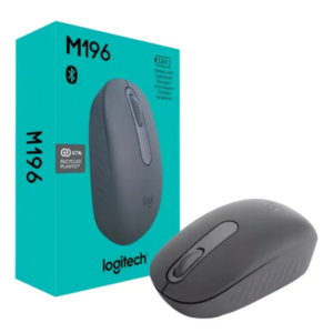 MOUSE LOGITECH M196 BLUETOOTH PILA AA 12M NEGRO
