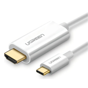CABLE CONVERTIDOR TIPO C A HDMI UGREEN / 1.5M / MM121 / WHITE