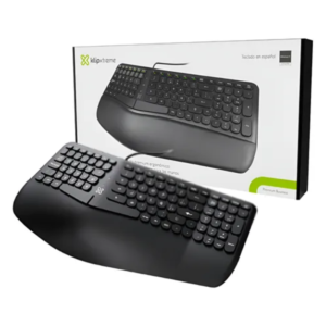 TECLADO ERGONOMICO KLIP XTREME CABLE USB-A / EVOLVE KBK-260S NEGRO ESPAÑOL