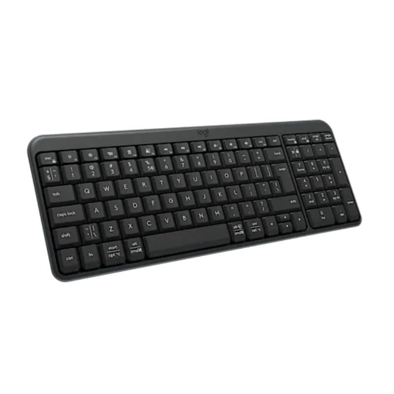 TECLADO LOGITECH K250 COMPACT BLUETOOTH BLACK / PILA AA - Imagen 4