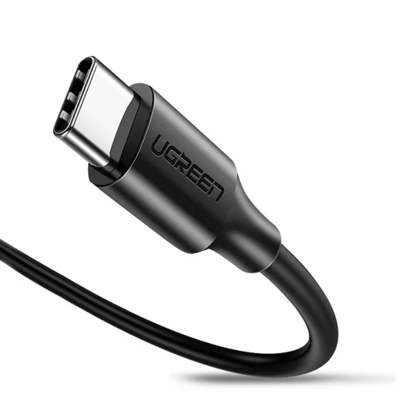 CABLE TIPO-C UGREEN / US286 / USB-C 2.0 M-M / 2M / BLACK - Imagen 2