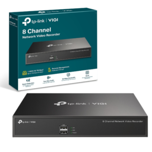 GRABADORA DE VIDEO NVR TPLINK H.265+ / 8 CANALES / VIGINVR1008H / 8MP / 10TB MAX