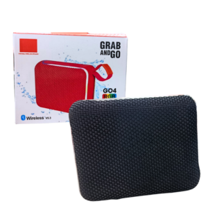 PARLANTE BLUETOOTH GRAB GO 4 RGB CUADRADO / BT/FM/AUXILIAR /BATERIA RECARGABLE
