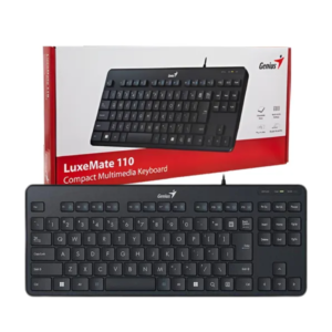 TECLADO GENIUS LUXEMATE 110 SP COMPACTO 70% USB 2.0 CABLE 1.5M COLOR NEGRO