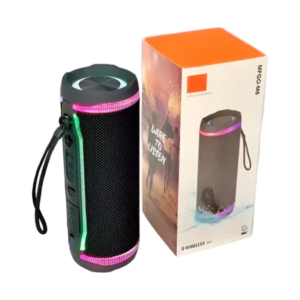 PARLANTE BLUETOOTH MFGO-08 CILINDRICO /BT/FM/AUXILIAR/BATERIA RECARGABLE