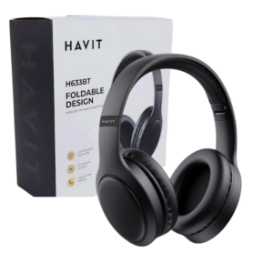 AUDIFONO BLUETOOTH DIADEMA HAVIT MODELO H633BT FOLDABLE/20 HORAS/COLOR NEGRO