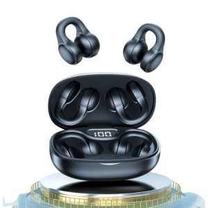 AUDIFONO BLUETOOTH 5.4 X58 TIPO ARETE BLACK