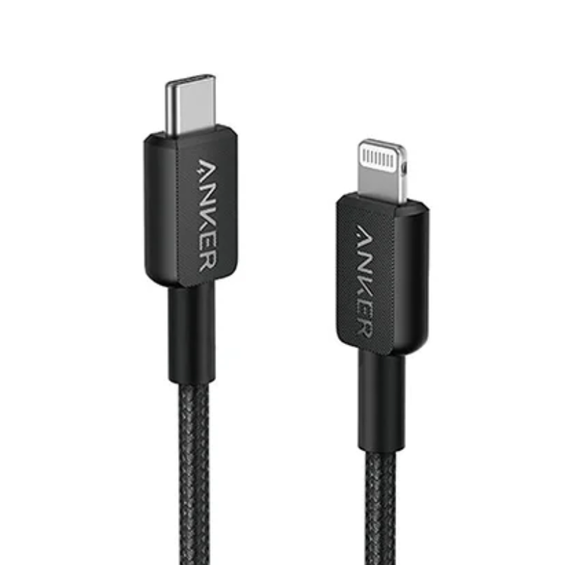 CABLE ANKER 322 USB-C a LIHTNING/ 6ft /1.8M/ COLOR NEGRO - Imagen 3