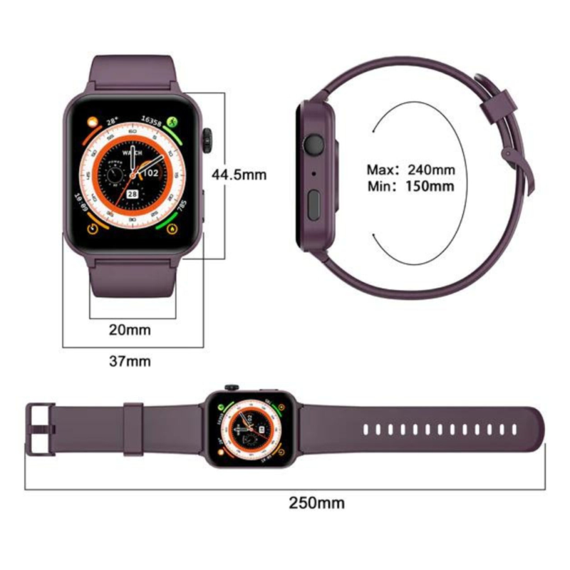 SMARTWATCH BLACKVIEW / R30PRO / BLUETOOTH / PURPURA - Imagen 4