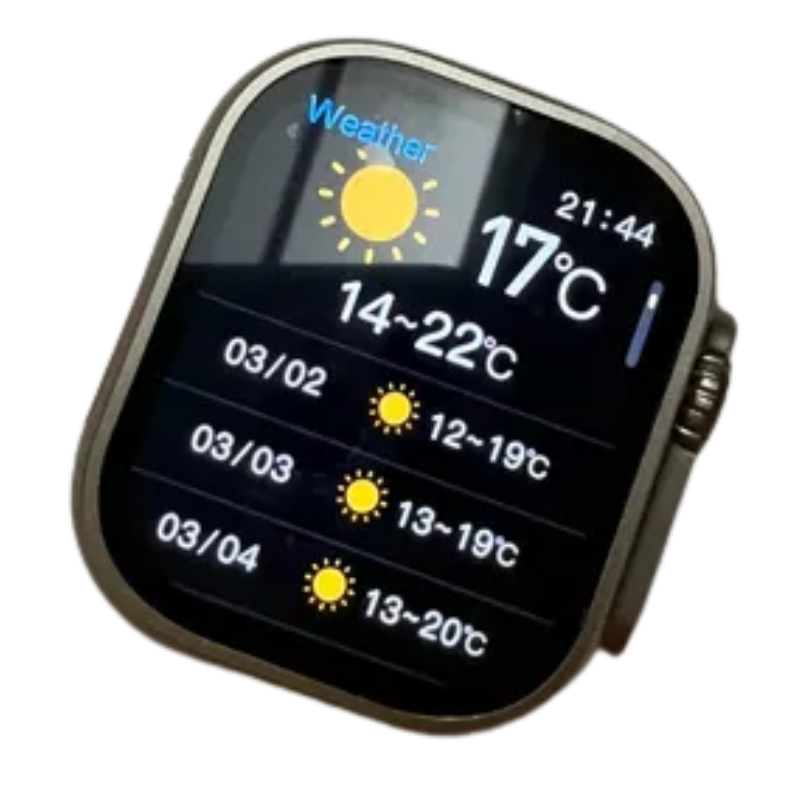 SMARTWATCH HR11 ULTRA3 / BLUETOOTH / CARGA INALAMBRICA / MODO DEPORTES / BEIGE - Imagen 2