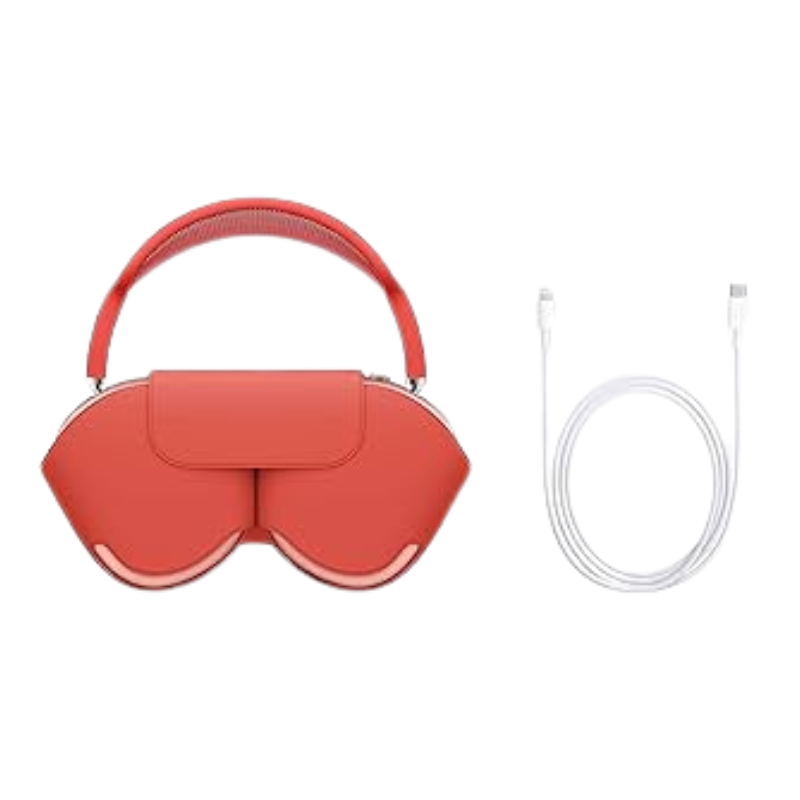 AIRPODS MAX 3RA GENERACION MAGENETICO /CARGA USB C/ BLUETOOTH /CANCELACION DE RUIDO / ROJO - Imagen 4