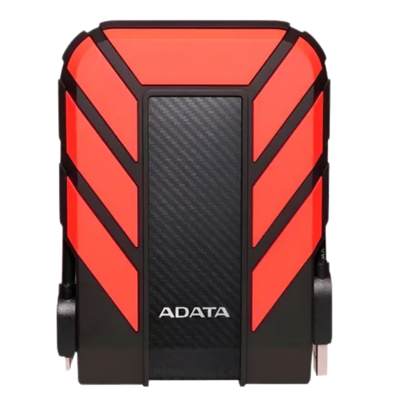 DISCO DURO EXTERNO/1TB/ ADATA/ HD7 10 PRO/ ANTIGOLPES/ USB 3.2/ ROJO - Imagen 2