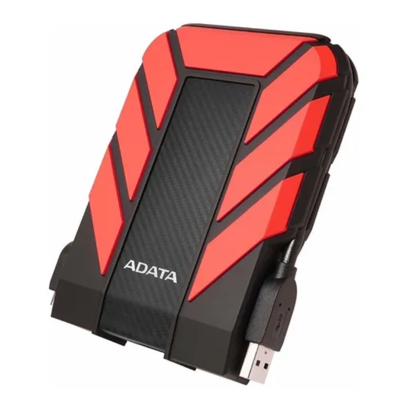 DISCO DURO EXTERNO/1TB/ ADATA/ HD7 10 PRO/ ANTIGOLPES/ USB 3.2/ ROJO - Imagen 3