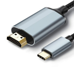 CABLE CONVERTIDOR DE TIPO-C A HDMI ANDOWL/ 2 METROS/ 4K/ Q-HD613