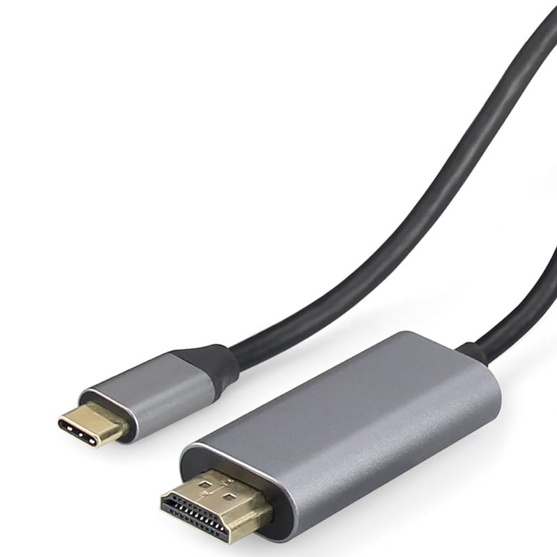 CABLE CONVERTIDOR DE TIPO-C A HDMI ANDOWL/ 2 METROS/ 4K/ Q-HD613 - Imagen 2