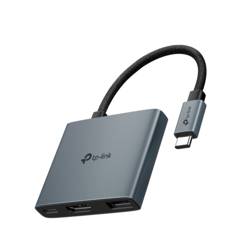 HUB TP-LINK USB-C/ 3 EN 1 / HDMI 4K@60Hz / USB-A 3.0- 5 Gbps / USB-C 100W / UH3020C - Imagen 2