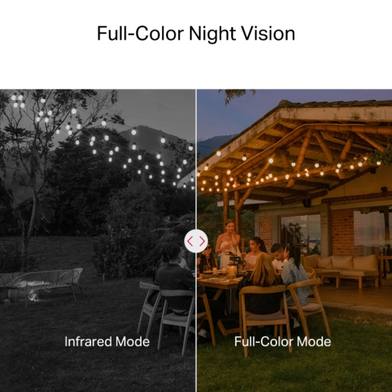 CAMARA DE SEGURIDAD PARA EXTERIOR MERCUSYS Pan/Tilt / MC510 / WIFI PANORAMICO RESOLUCION 2K - QHD / WHITE - Imagen 6